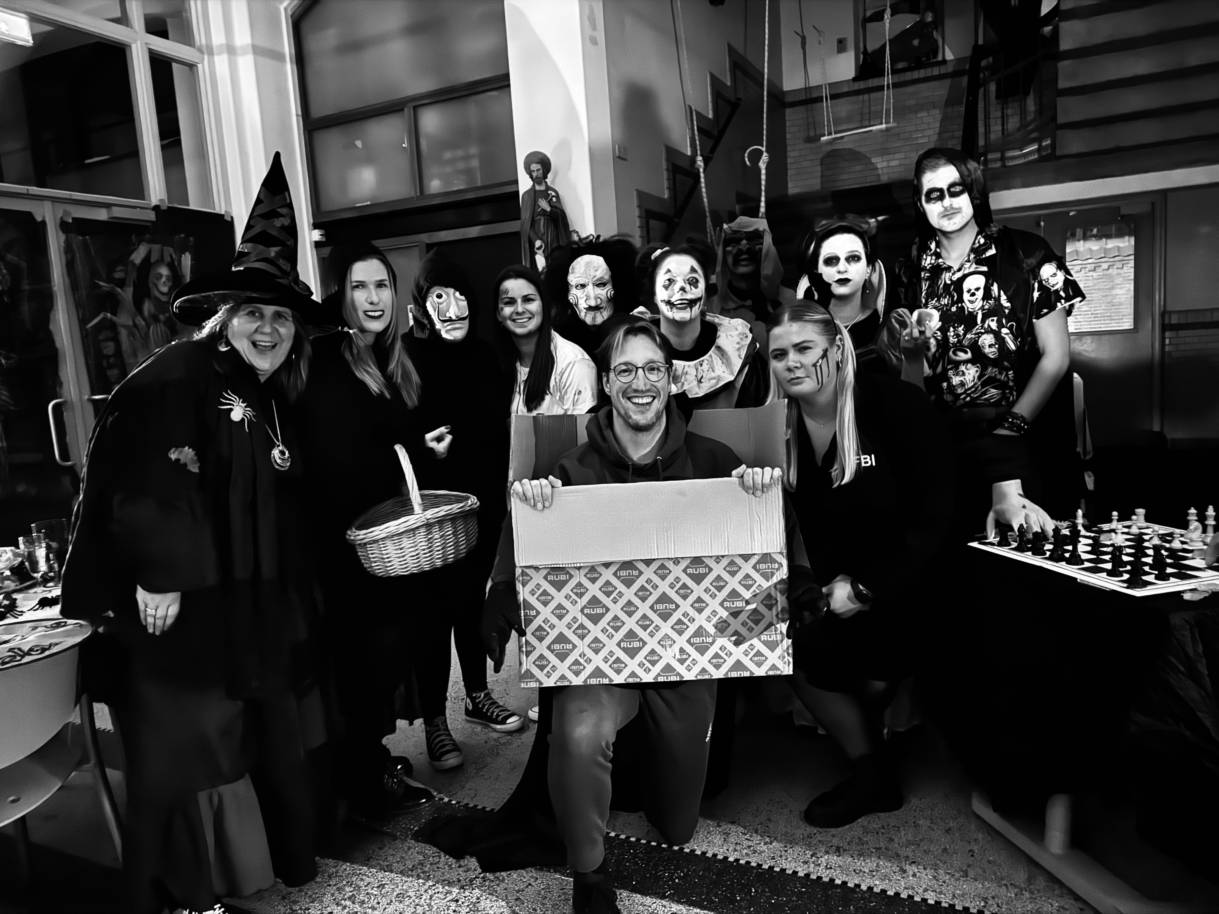 Halloweendisco groep 8